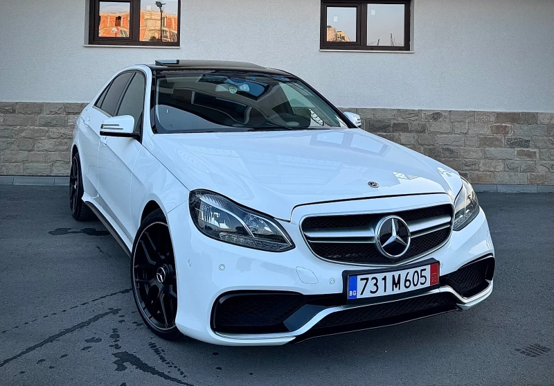 Mercedes-Benz E 200 2.2CDI AMG 6.3 пакет , снимка 2 - Автомобили и джипове - 52598929