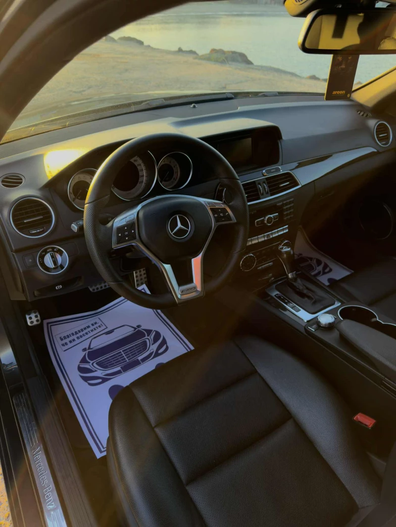 Mercedes-Benz C 300 AMG   РЕАЛНИ км   Harman Kardon   LED   Шибедах, снимка 7 - Автомобили и джипове - 52948360