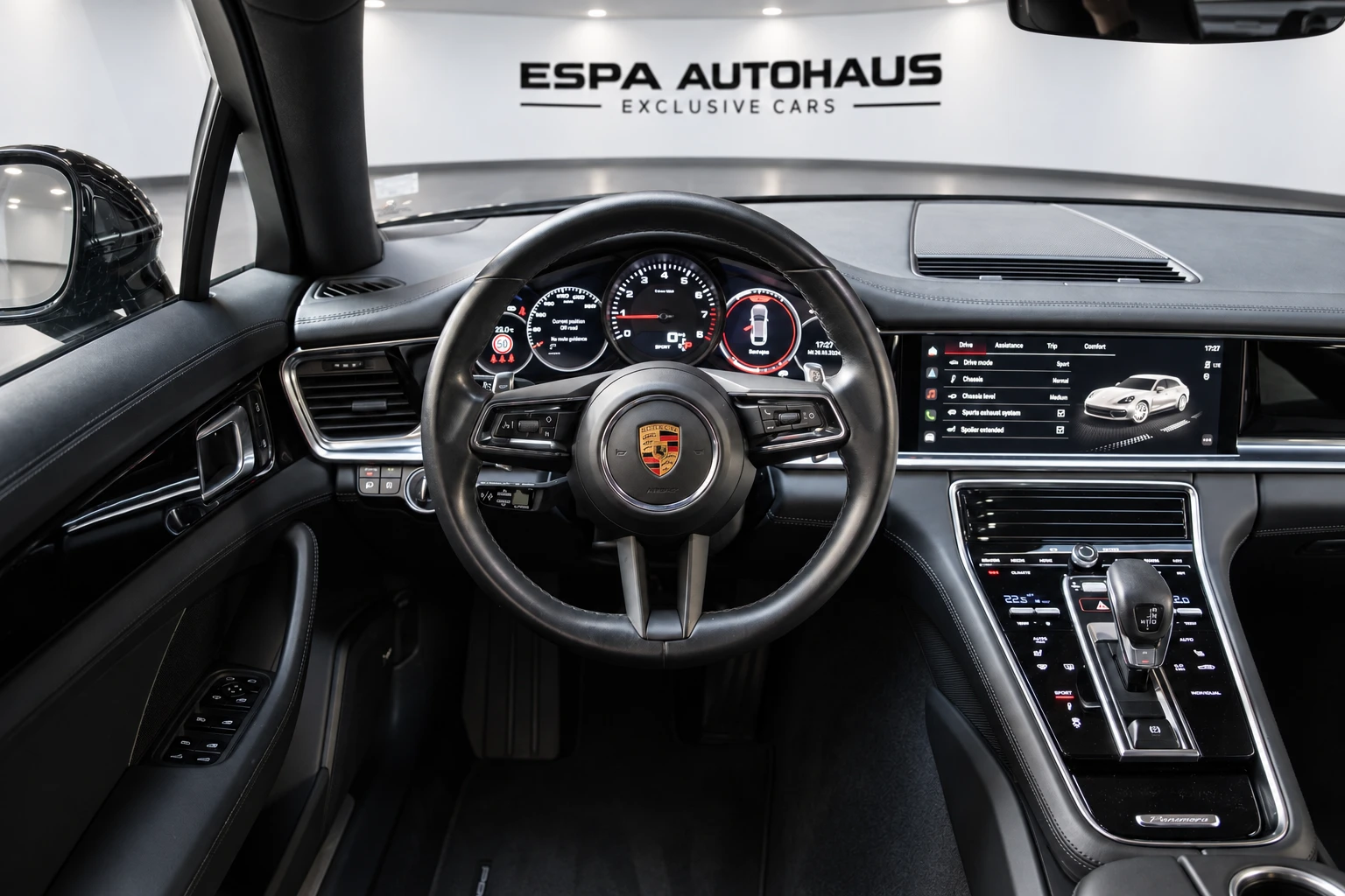 Porsche Panamera НАЛИЧЕН 4 ST Pano, Lift, Bose, Night Paket, 21', снимка 5 - Автомобили и джипове - 51168034