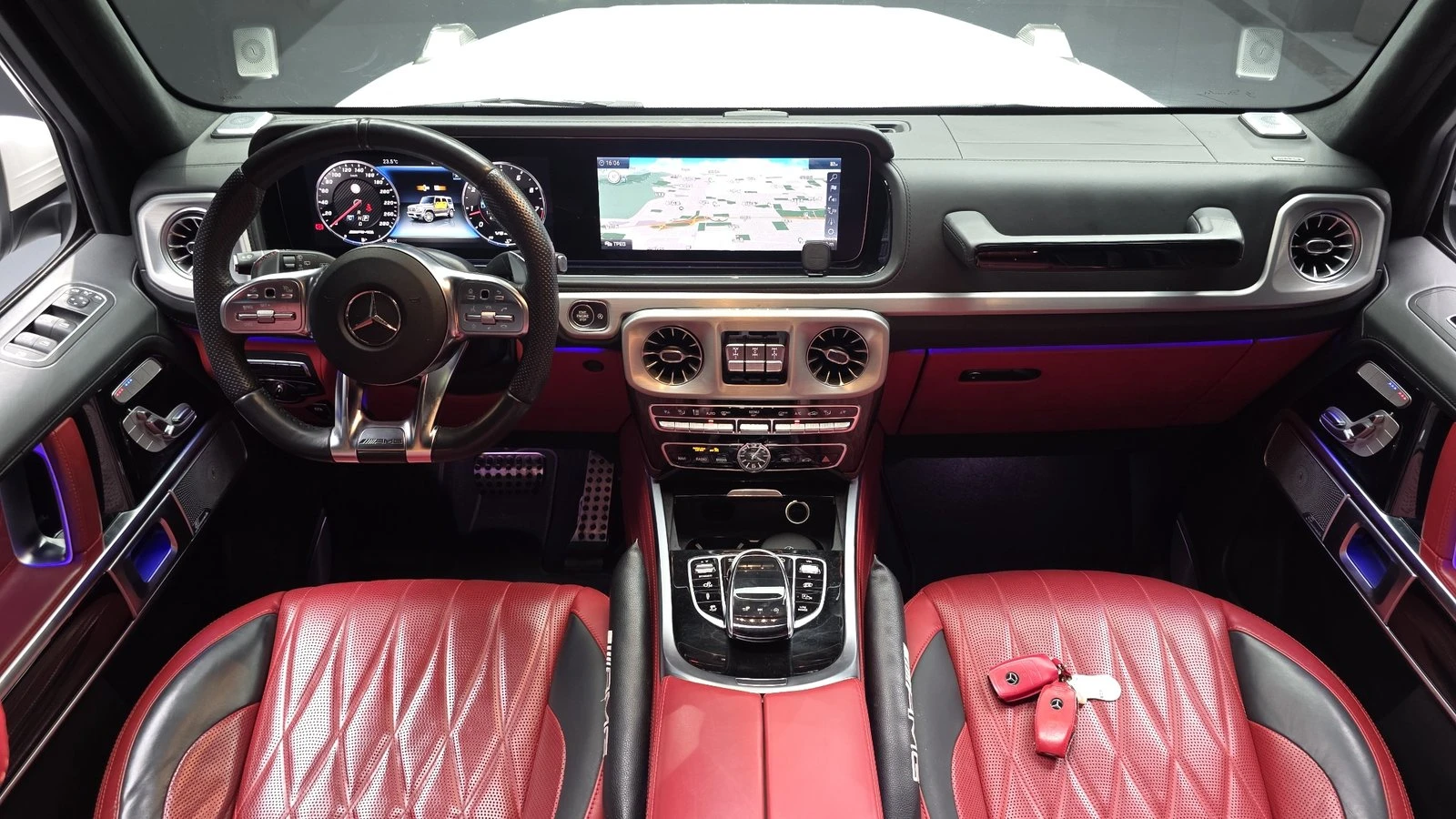 Mercedes-Benz G 63 AMG ���* �����* 360* KEYLESS* BLIND SPOT* ������ ���� | Mobile.bg � ����������� 7
