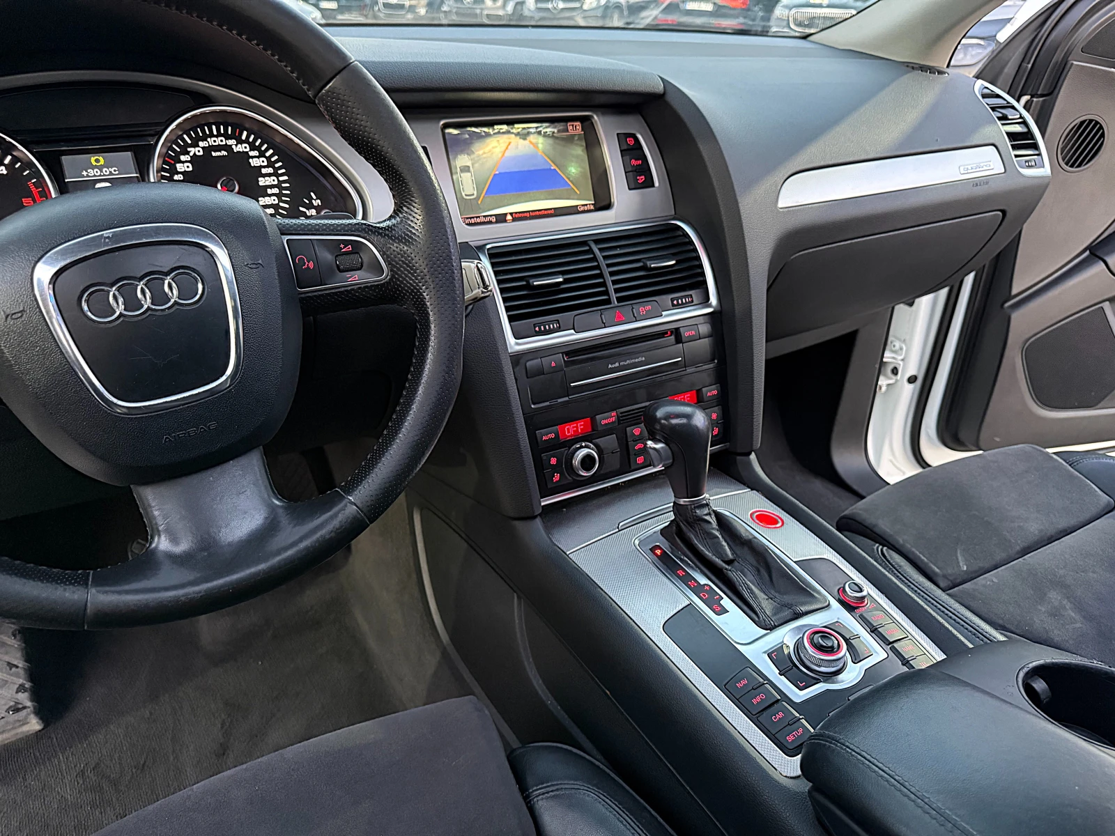 Audi Q7 Sline-7места-Led-Bixenon-Alkantar-Panorama-Full, снимка 12 - Автомобили и джипове - 55470900
