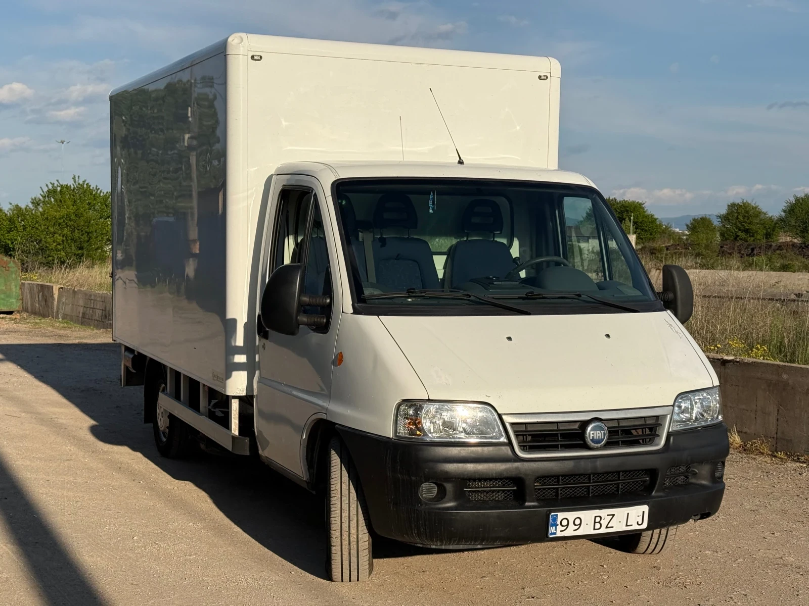 Fiat Ducato 2.8JTD Падащ борд Dhollandia