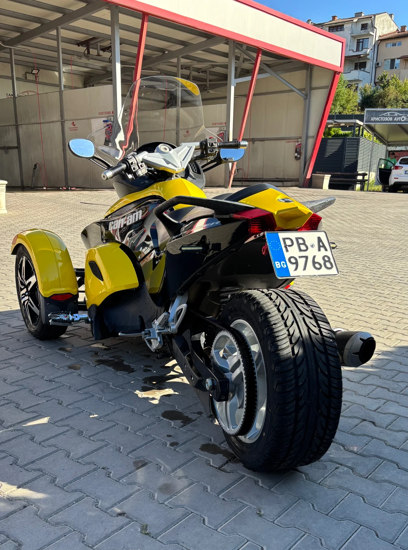 Can-Am Spyder 800cm, снимка 4 - Мотоциклети и мототехника - 55979874