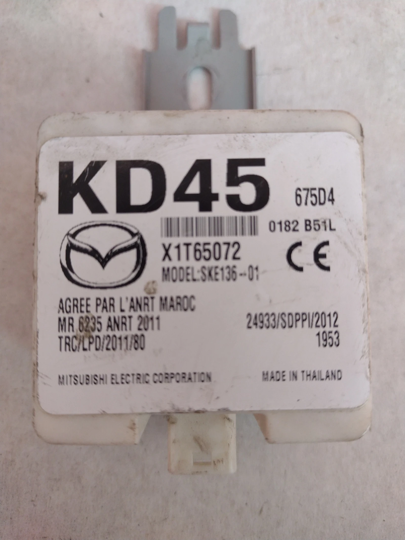 X1T65072   ��������� ����� MAZDA 3, 6, CX-5   KD45675D4   SKE136-01 | Mobile.bg � ����������� 3