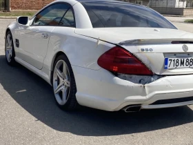 Mercedes-Benz SL 55 AMG SL550 бяла перла, снимка 4
