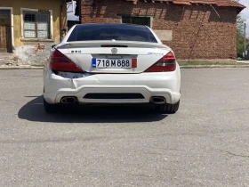 Mercedes-Benz SL 55 AMG SL550 бяла перла, снимка 3