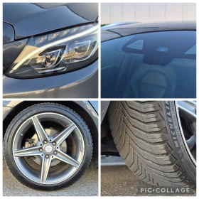Mercedes-Benz C 220 AMG Line Pano Head-Up, снимка 17