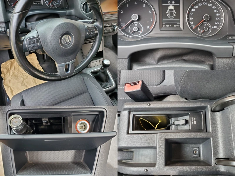 VW Golf Plus 6 BIFUEL/LPG 1.6i 102кс * Bi Xenon* Печка* Камера, снимка 15 - Автомобили и джипове - 49511160