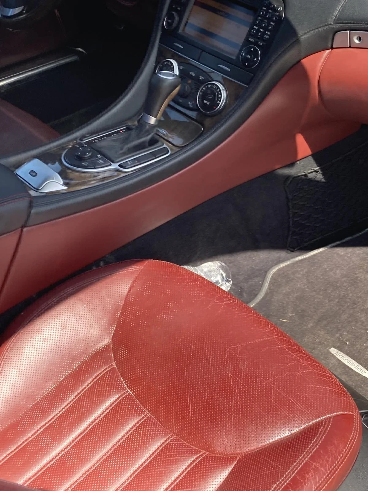 Mercedes-Benz SL 55 AMG SL550 бяла перла - изображение 9