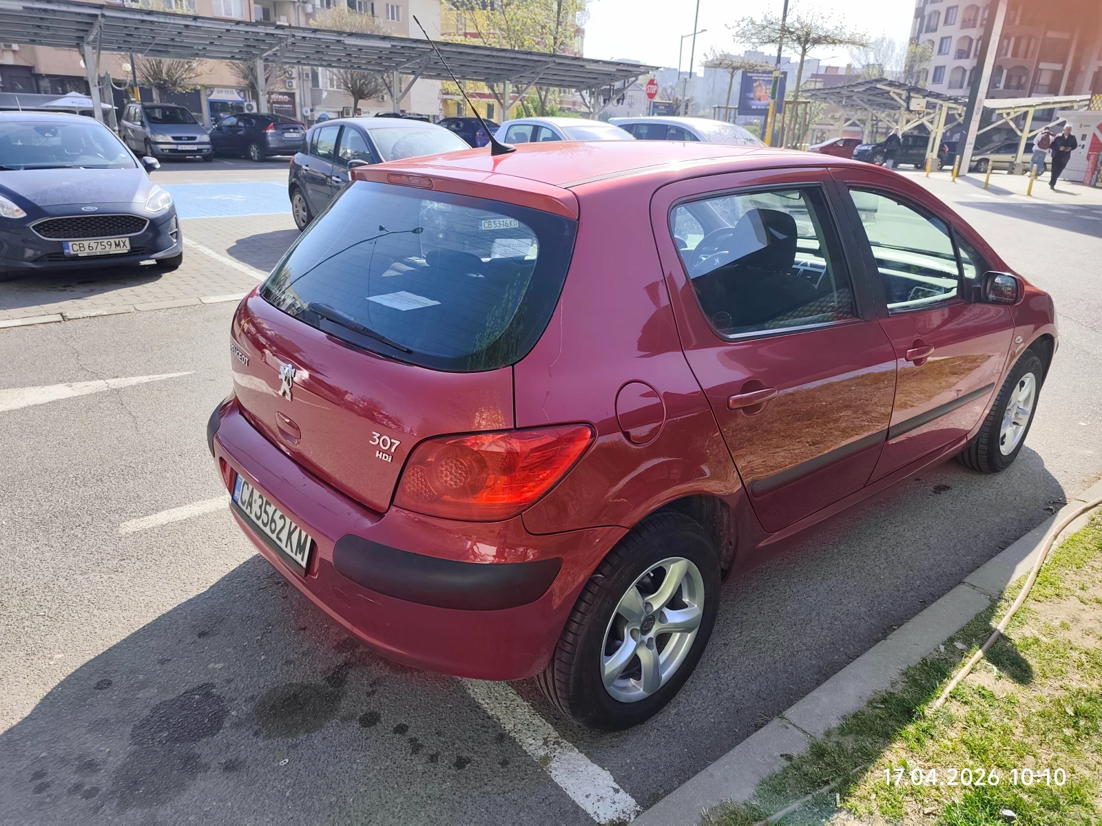 Peugeot 307 1.6 HDI, снимка 7 - Автомобили и джипове - 54691810