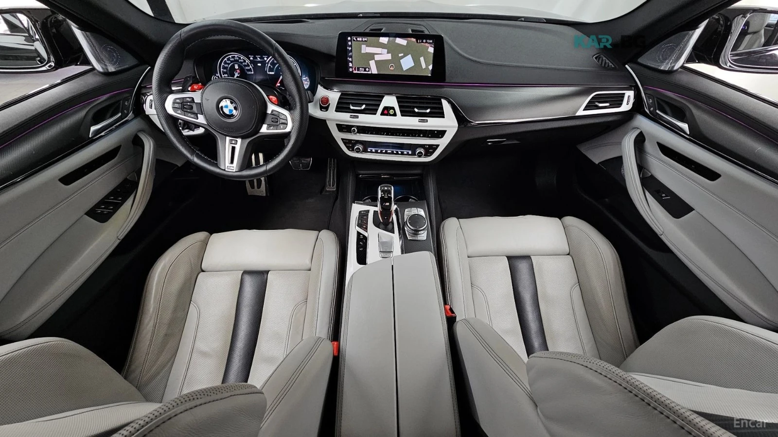 BMW M5 КОЖА* 360* НАВИ* HUD* ПОДГРЕВ* ОБДУХВ, снимка 7 - Автомобили и джипове - 54905848