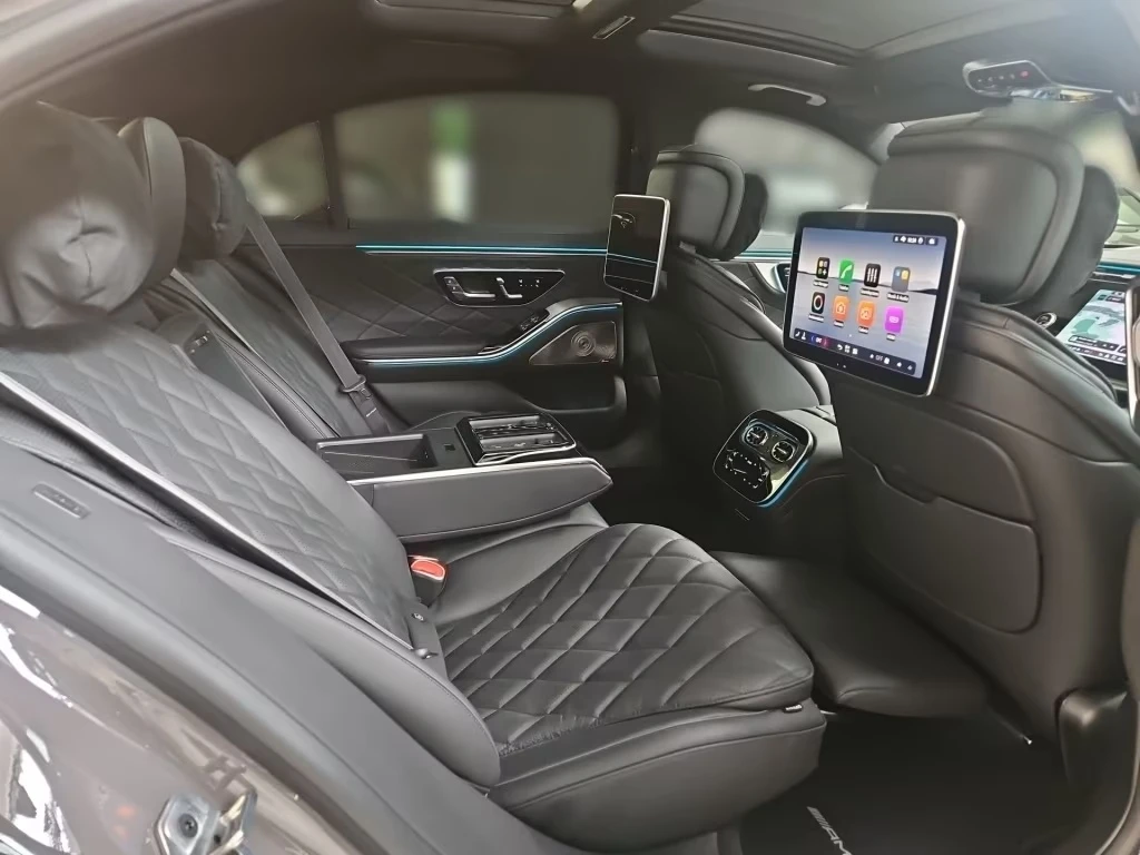 Mercedes-Benz S 450 D 4-MATIC FACELIFT LONG AMG TV BURMESTER NIGHT, снимка 15 - Автомобили и джипове - 55033800