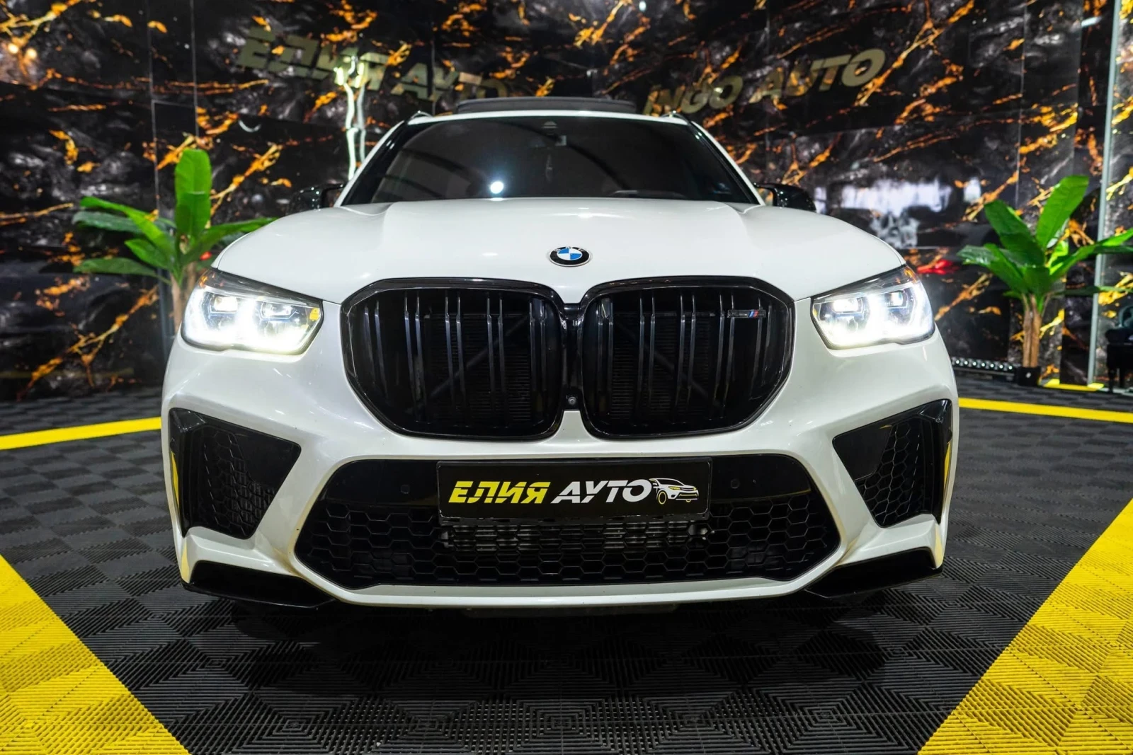 BMW X5M COMPETITION LED ПАНО B&W HUD 360 ЛИЗИНГ 100%, снимка 3 - Автомобили и джипове - 55051987