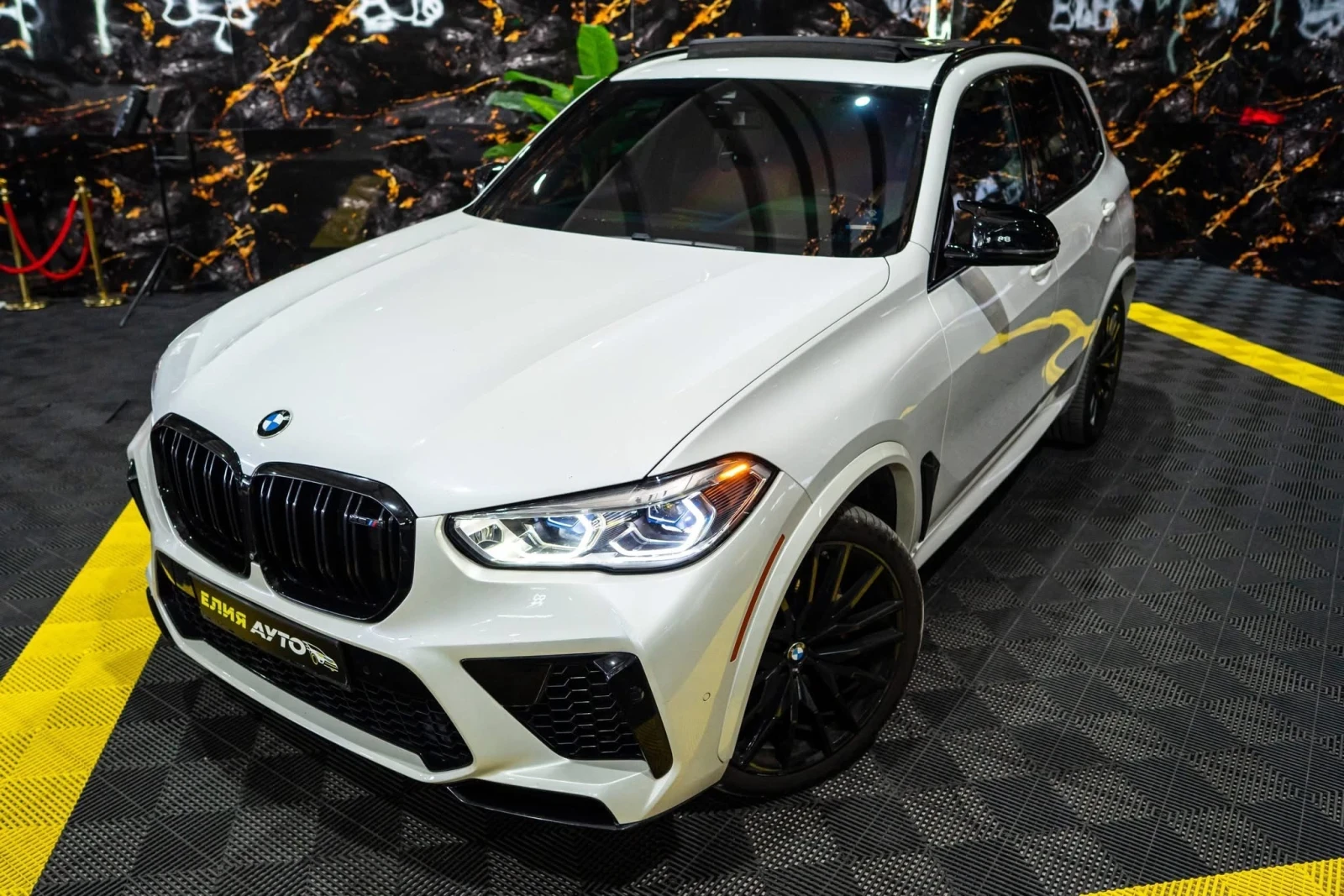 BMW X5M COMPETITION LED ПАНО B&W HUD 360 ЛИЗИНГ 100%, снимка 5 - Автомобили и джипове - 55051987