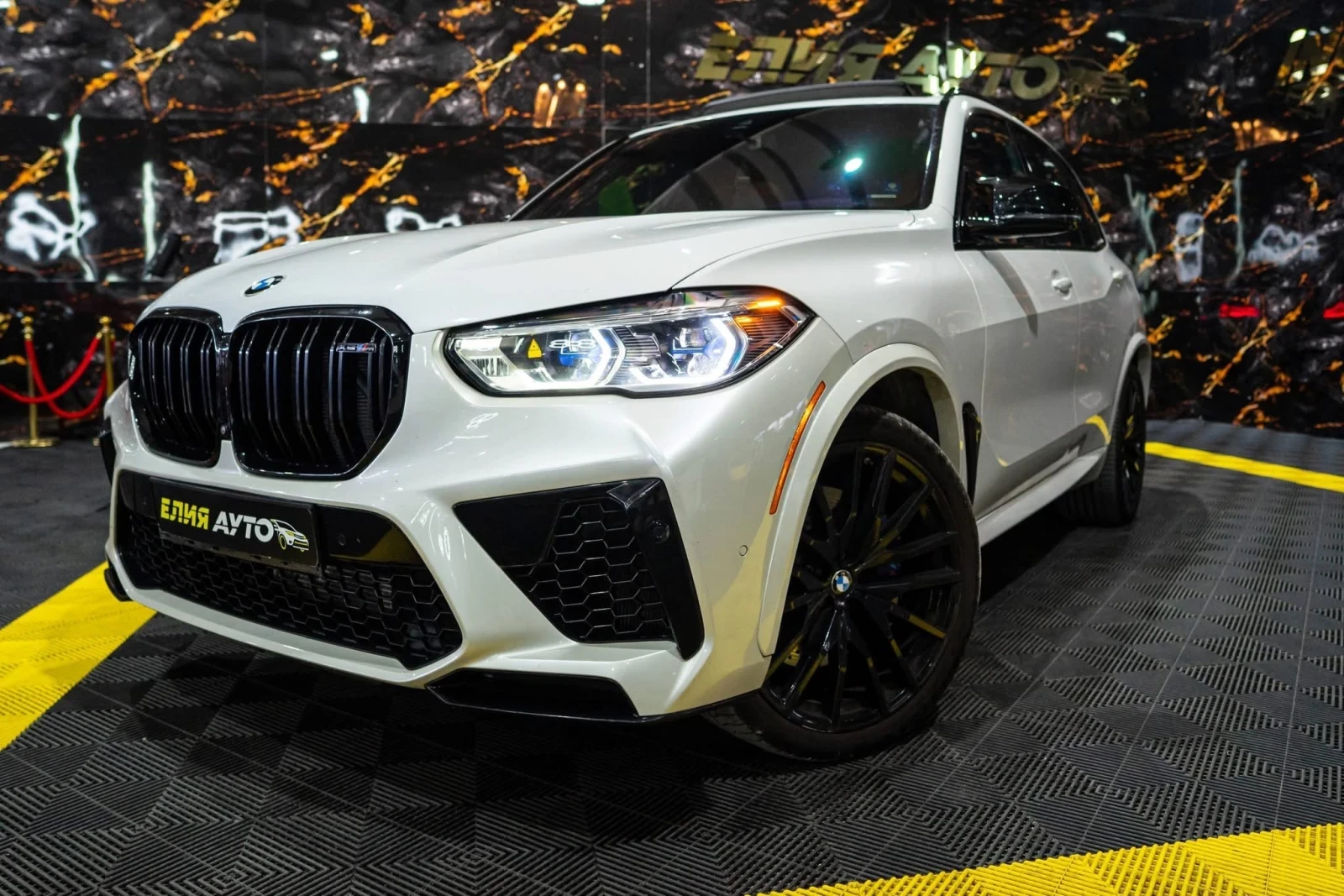 BMW X5M COMPETITION LED ПАНО B&W HUD 360 ЛИЗИНГ 100%, снимка 4 - Автомобили и джипове - 55051987