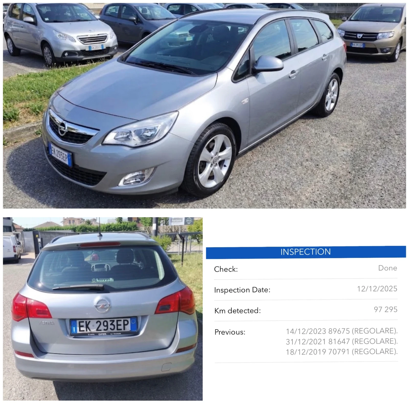 Opel Astra 1.6i 116 к.с. SPORTS TOURER 99000км РЕАЛНИ! EURO5A, снимка 4 - Автомобили и джипове - 56198816