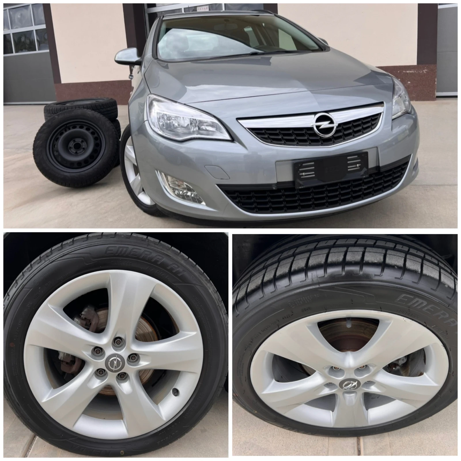 Opel Astra 1.6i 116 к.с. SPORTS TOURER 99000км РЕАЛНИ! EURO5A, снимка 14 - Автомобили и джипове - 56198816