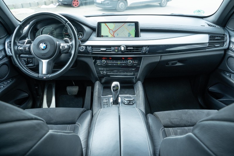 BMW X6 XDRIVE/M-PAKET SPORT/WITH HISTORY/ALCANTAR/HEADSUP, снимка 8 - Автомобили и джипове - 46265934