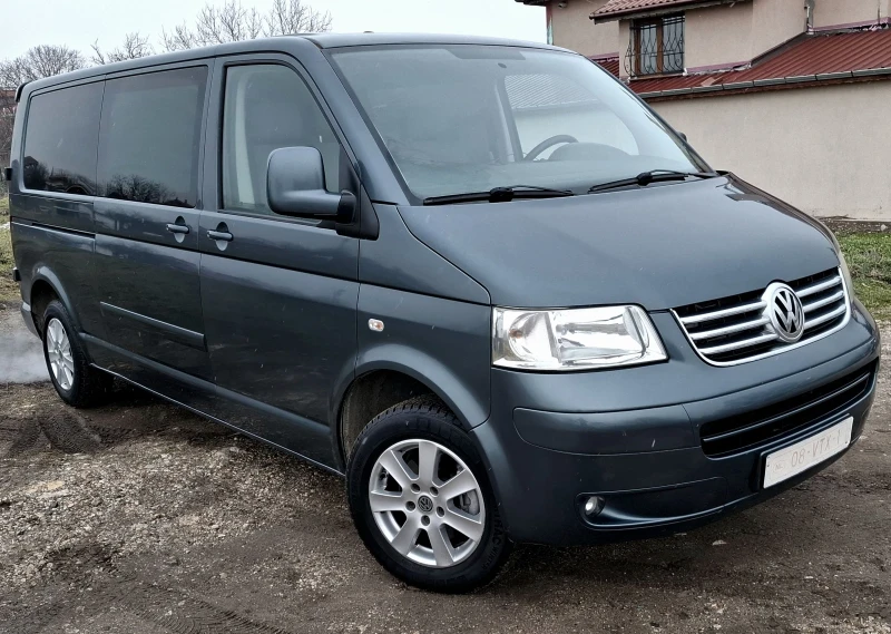VW T5 2.5 TDI LONG , снимка 2 - Бусове и автобуси - 53303590