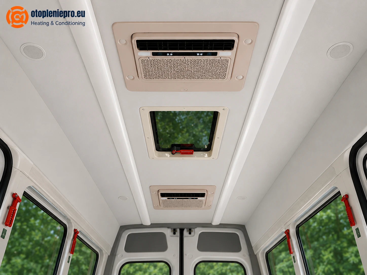 Mercedes-Benz 316 Климатизация за Sprinter 6000+ DC12V/24V, снимка 7 - Бусове и автобуси - 55080185