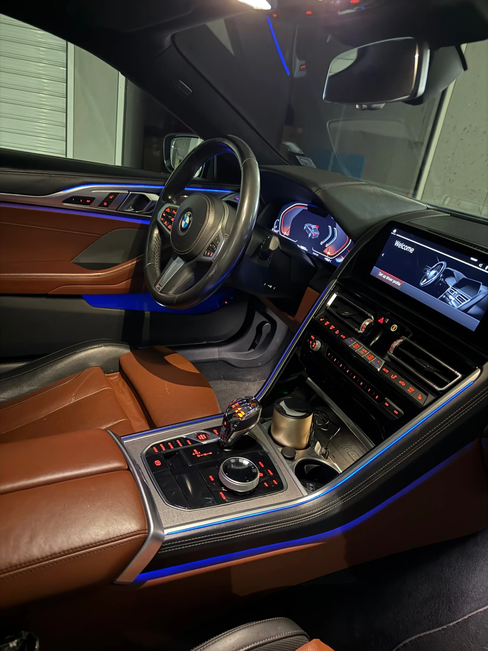 BMW 840 xDrive M-pack individual Swarovski Crafted , снимка 9 - Автомобили и джипове - 53845267