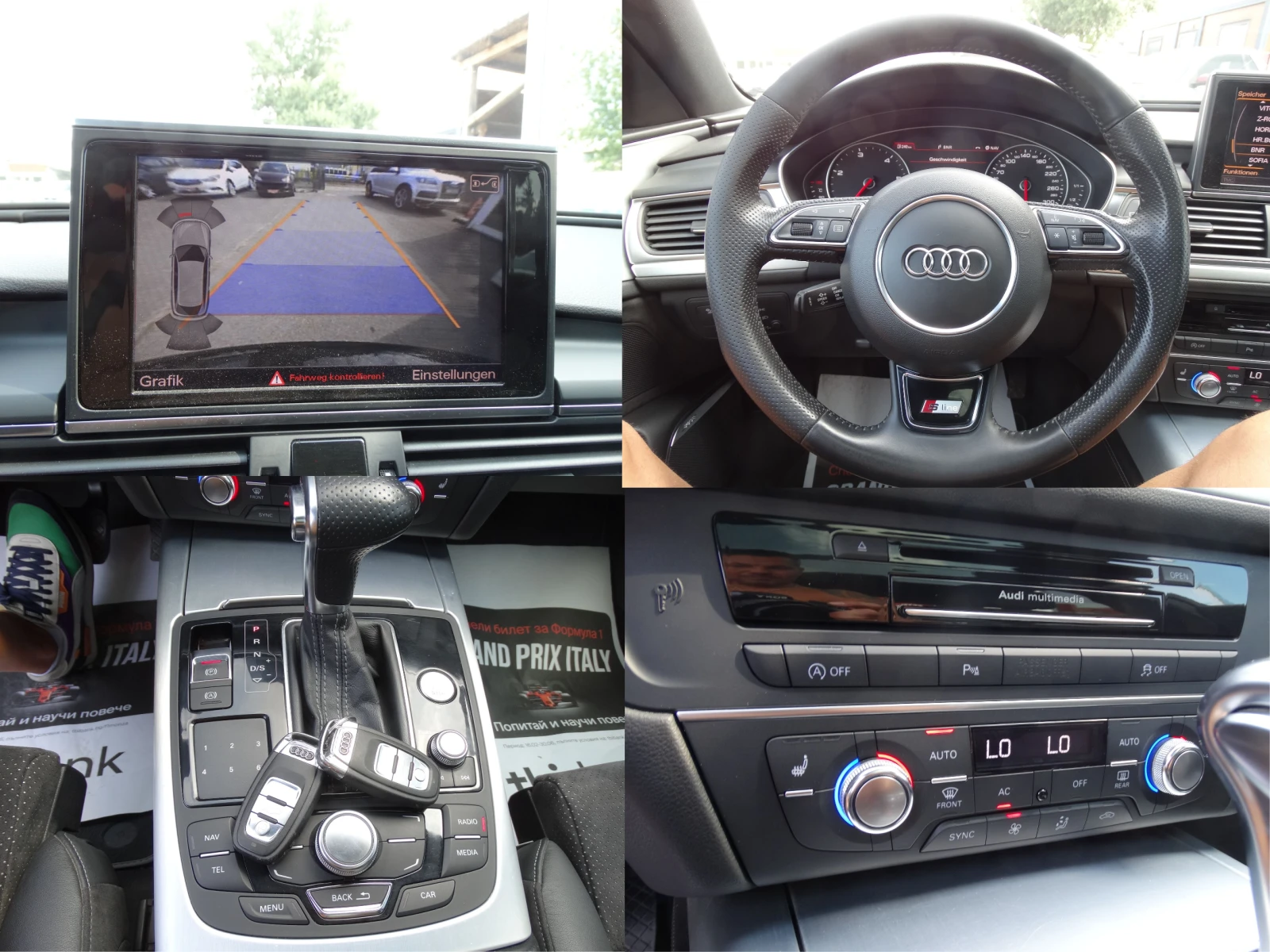 Audi A6 3.0 BiTDI / 3x S-line / Panorama, снимка 15 - Автомобили и джипове - 55665390