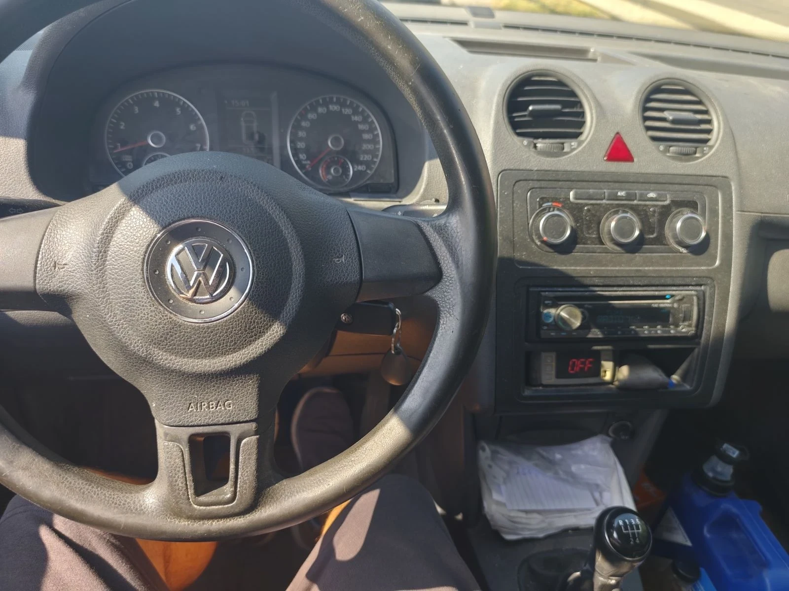 VW Caddy Метан