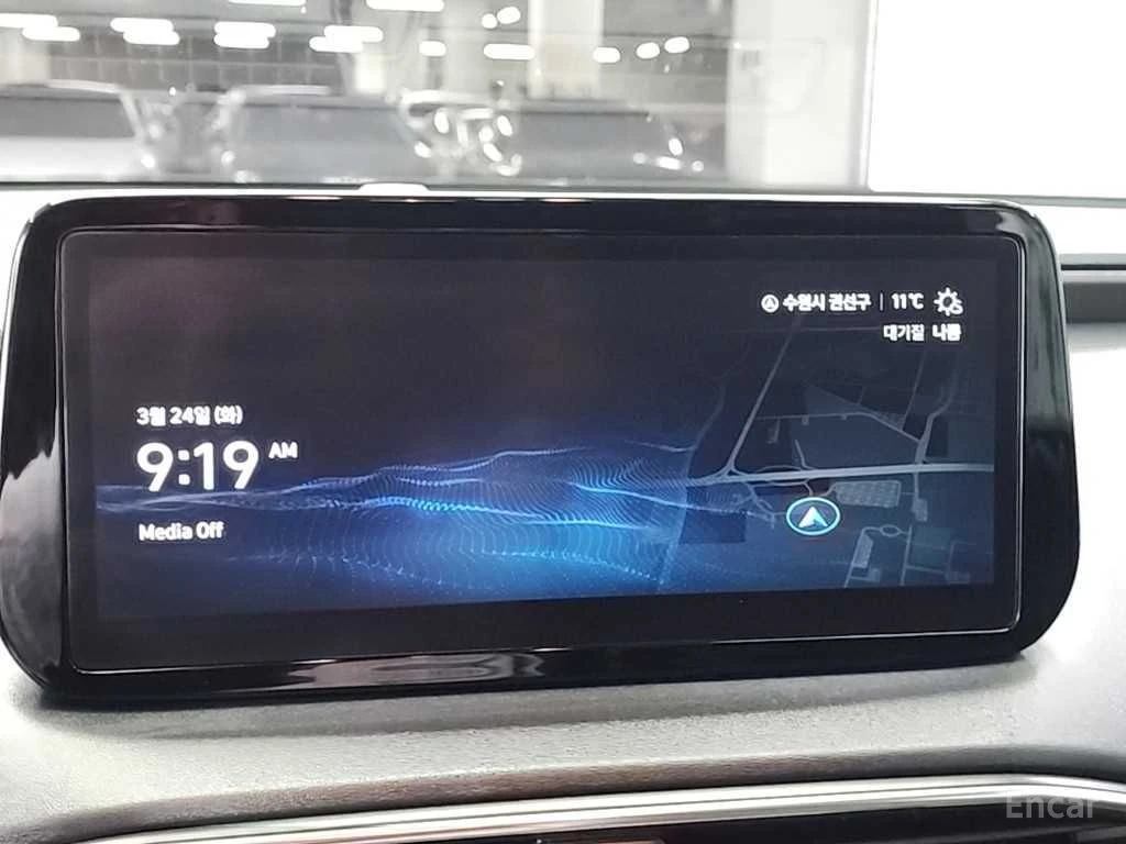 Hyundai Santa fe 2.2D Premium* 4x4* ПОДГРЕВ* ОБДУХВАНЕ* LANE ASSIST, снимка 10 - Автомобили и джипове - 54870906