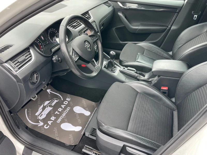 Skoda Octavia 2.0TDI/VRS/SHADOW LINE/BI XENON/CANTON MUSIC/КОЖА, снимка 9 - Автомобили и джипове - 53361230