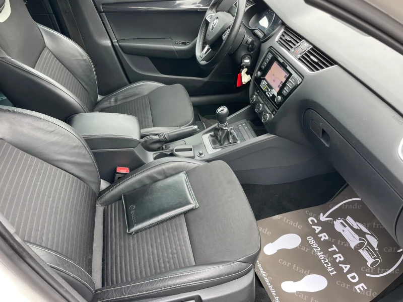 Skoda Octavia 2.0TDI/VRS/SHADOW LINE/BI XENON/CANTON MUSIC/КОЖА, снимка 13 - Автомобили и джипове - 53361230