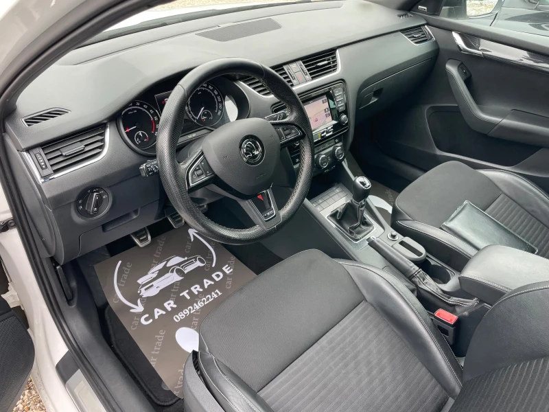 Skoda Octavia 2.0TDI/VRS/SHADOW LINE/BI XENON/CANTON MUSIC/КОЖА, снимка 8 - Автомобили и джипове - 53361230