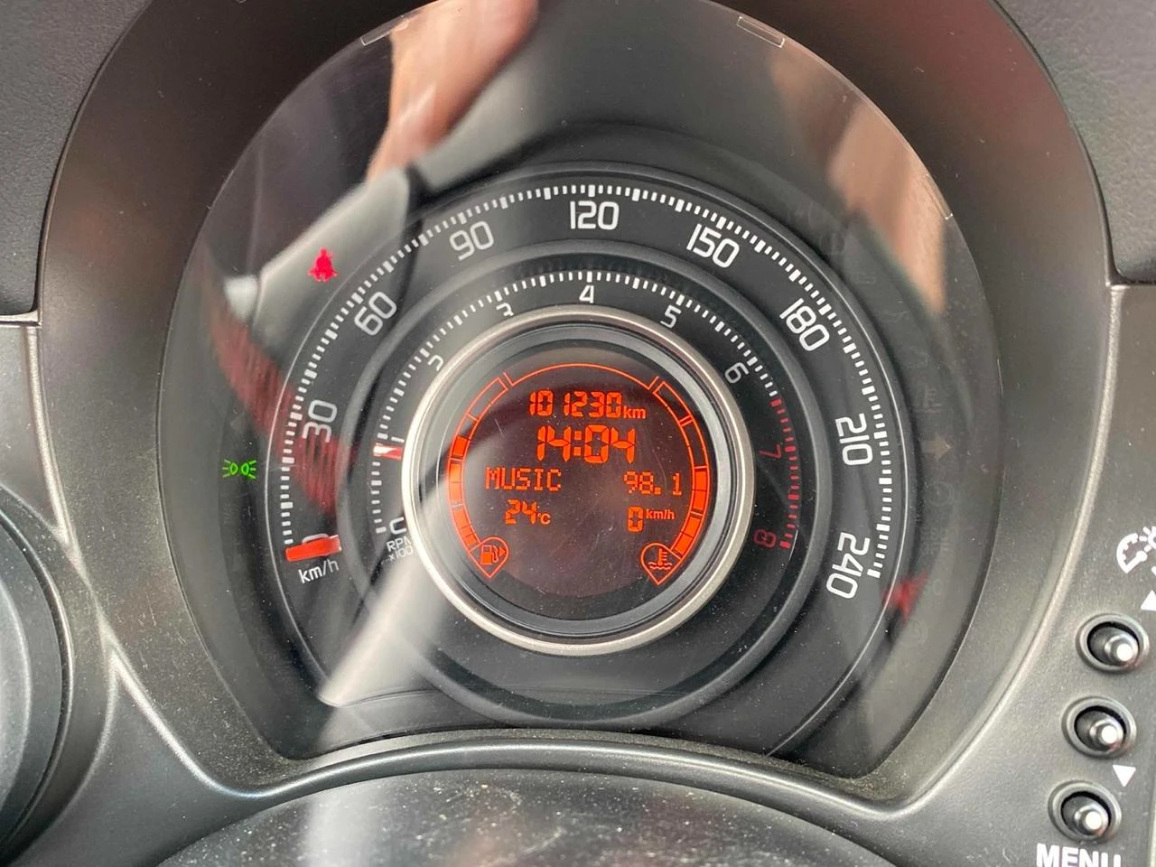 Fiat 500 Abarth БЕЗ ПЪВОНАЧАЛНА ВНОСКА'КАРФАКС' - изображение 7