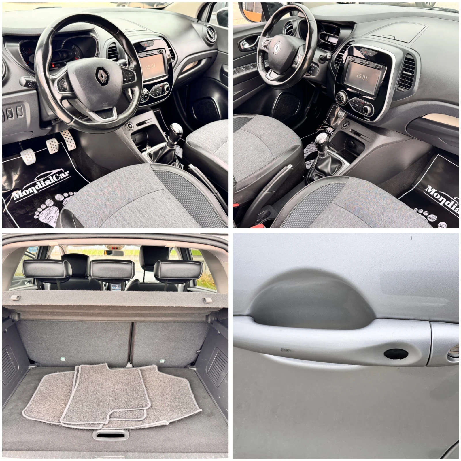 Renault Captur 1.5 dci 110kc INTENS KeylessGo/Cruise/Led/Navi/Cam, снимка 17 - Автомобили и джипове - 53949190