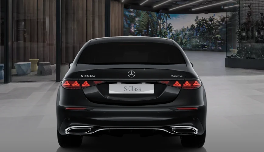 Mercedes-Benz S 450 d Long 4Matic New = MGT Conf = Manufaktur Гаранция, снимка 4 - Автомобили и джипове - 54205048