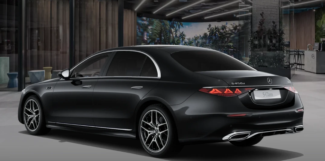 Mercedes-Benz S 450 d Long 4Matic New = MGT Conf = Manufaktur Гаранция, снимка 2 - Автомобили и джипове - 54205048