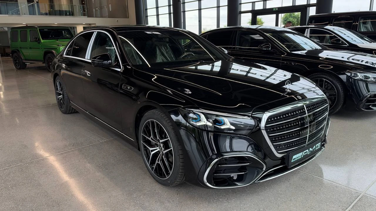 Mercedes-Benz S 450 d Long 4M AMG New = MGT Conf = Manufaktur Platinum