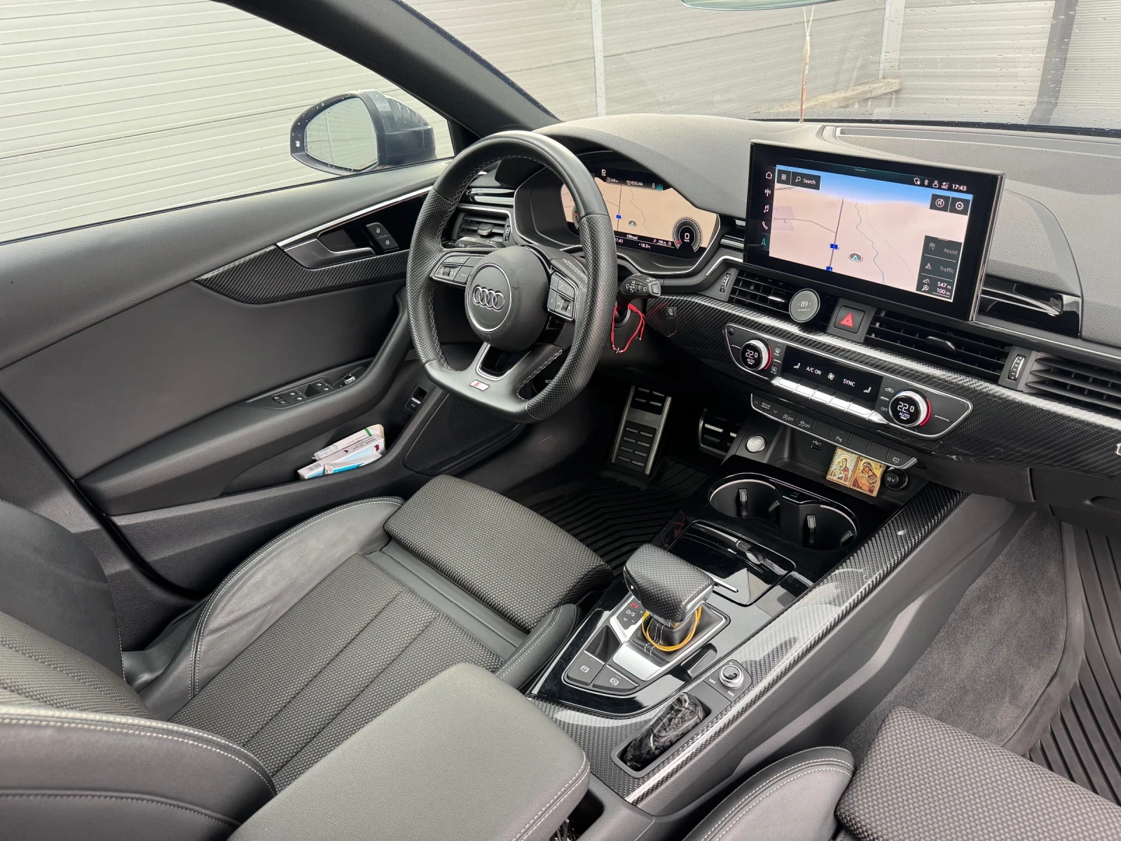 Audi A4 B9.5 FACE 2022 QUATTRO S Line+ | РЕАЛНИ КМ, снимка 9 - Автомобили и джипове - 54261796