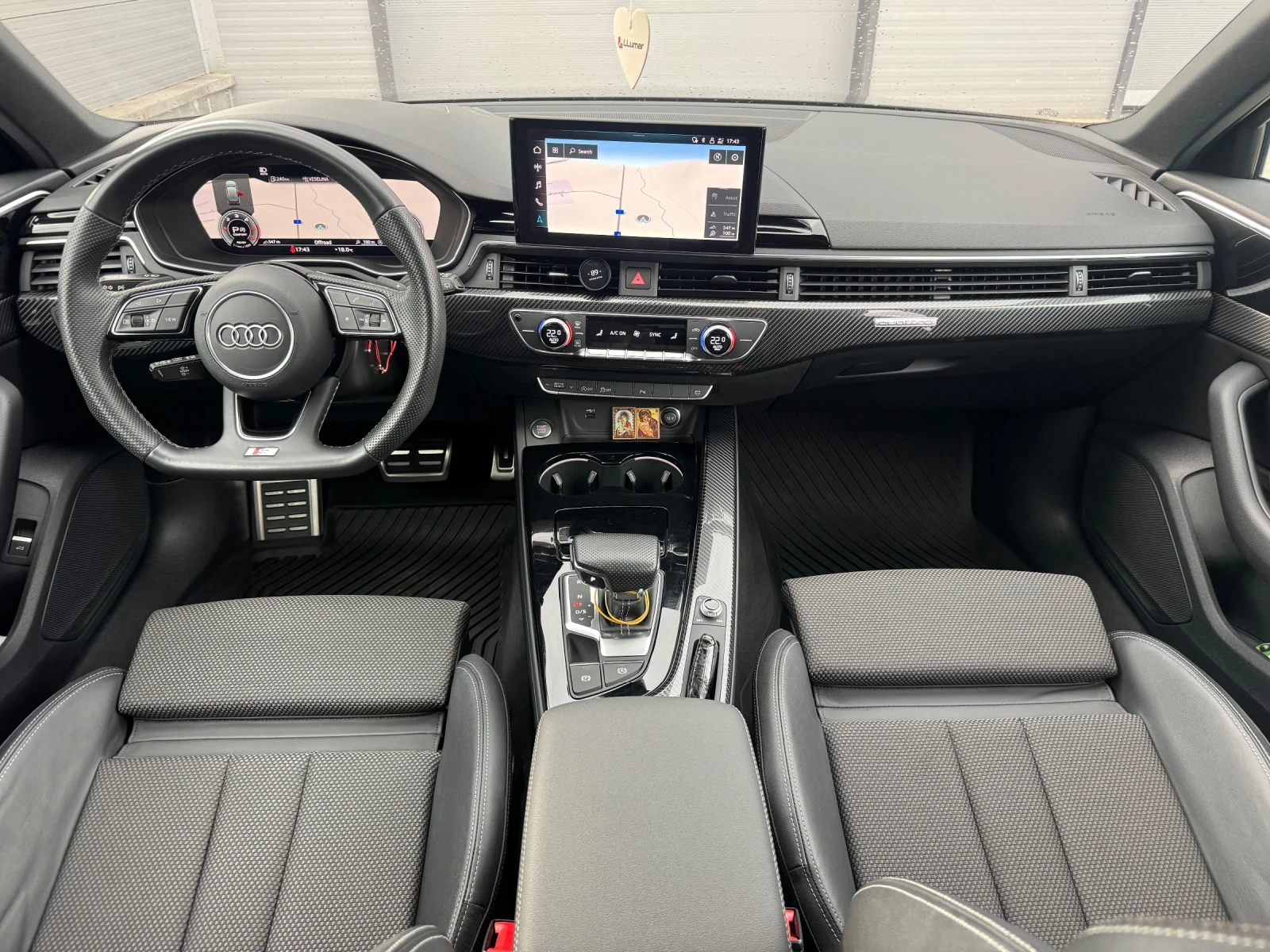 Audi A4 B9.5 FACE 2022 QUATTRO S Line+ | РЕАЛНИ КМ, снимка 10 - Автомобили и джипове - 54261796