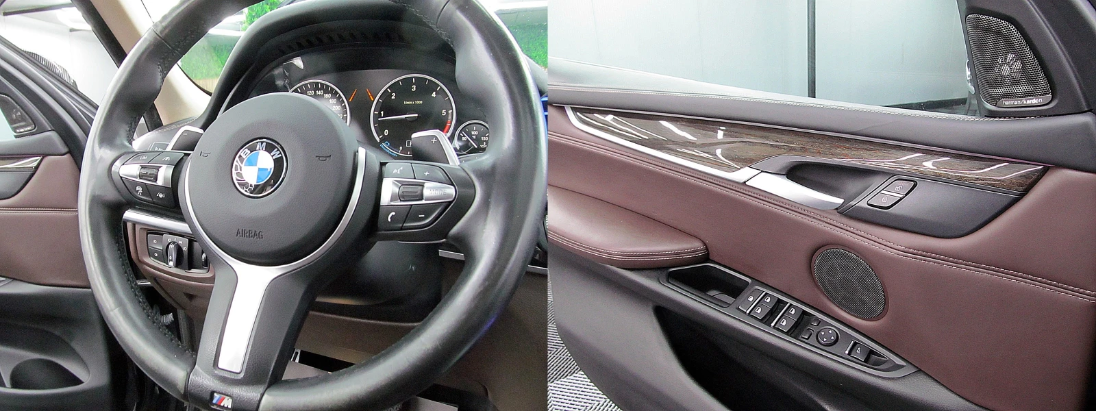 BMW X5 4.0D/PANORAMA/2xTV/СОБСТВЕН ЛИЗИНГ - изображение 8