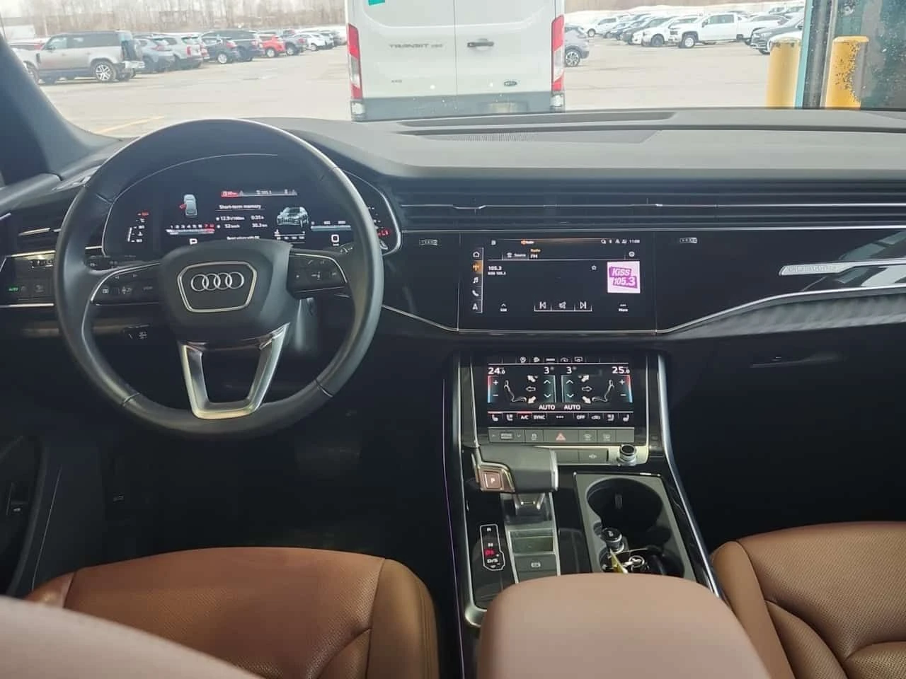 Audi Q7 * PROGRESSIV * 360 КАМЕРА* ПАНО* ПОДГРЕВИ* ОБДУХВА - изображение 7