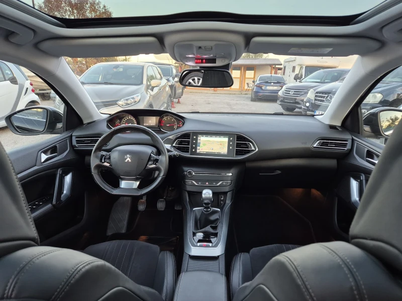 Peugeot 308 HDI///ALLURE///LED///Панорама///КОЖА///КАМЕРА , снимка 7 - Автомобили и джипове - 52250480