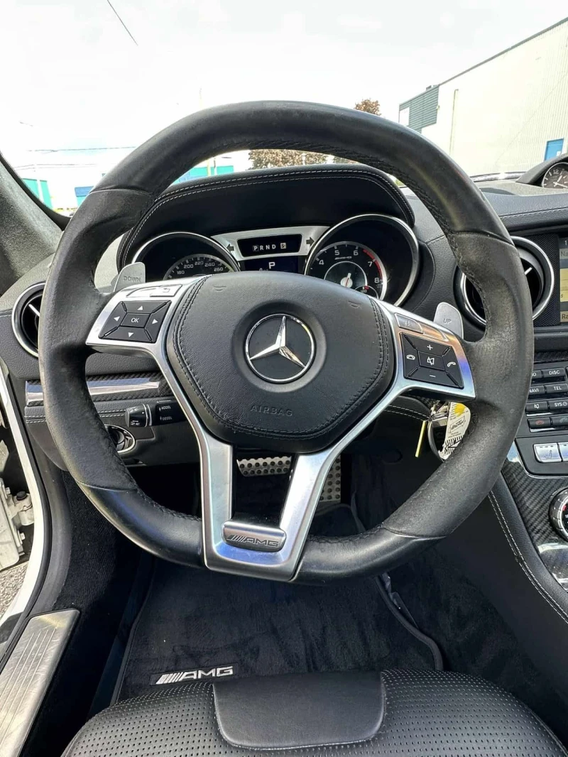 Mercedes-Benz SL 63 AMG * CARFAX * ЦЕНА ДО БГ, снимка 6 - Автомобили и джипове - 53563763