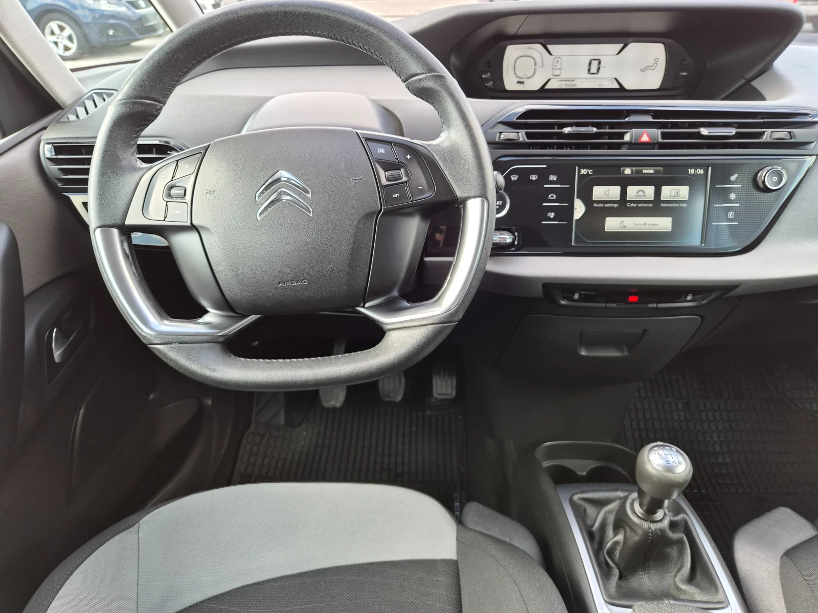 Citroen C4 Picasso 1.6HDI EURO 5 127500 км., снимка 12 - Автомобили и джипове - 54840528