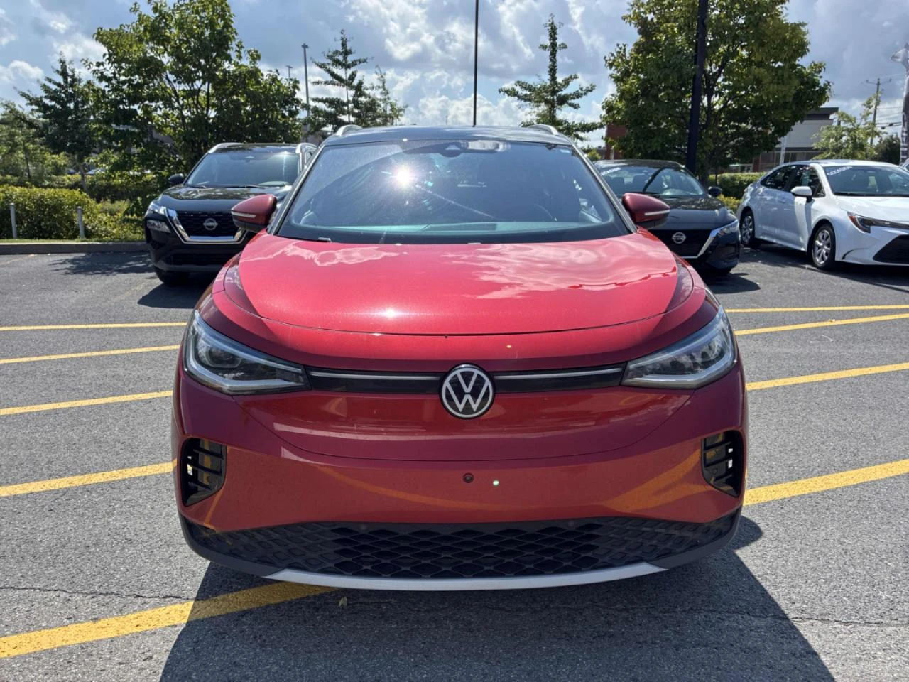 VW ID.4 Pro* 360* Подгрев* Пано* Distr, снимка 3 - Автомобили и джипове - 55945686