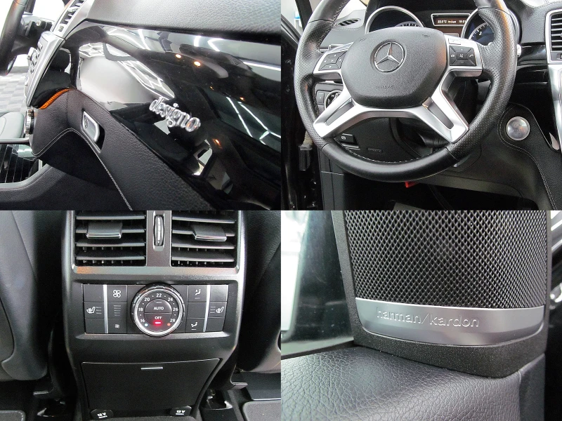 Mercedes-Benz ML 350 designo/2xTV/PANORAMA/ AMG/GERMANY/СОБСТВЕН ЛИЗИНГ, снимка 13 - Автомобили и джипове - 51519258