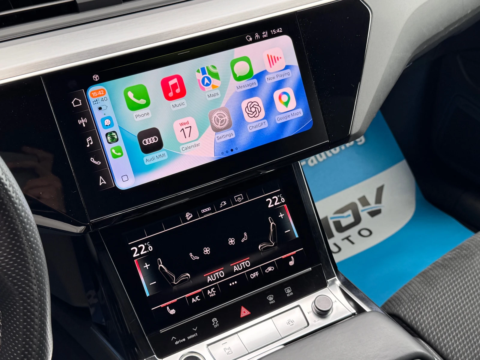 Audi E-Tron 55 SPORTBACK S-LINE 95KWH 408КС. КАМЕРИ 360 КОЖА, снимка 10 - Автомобили и джипове - 54944800