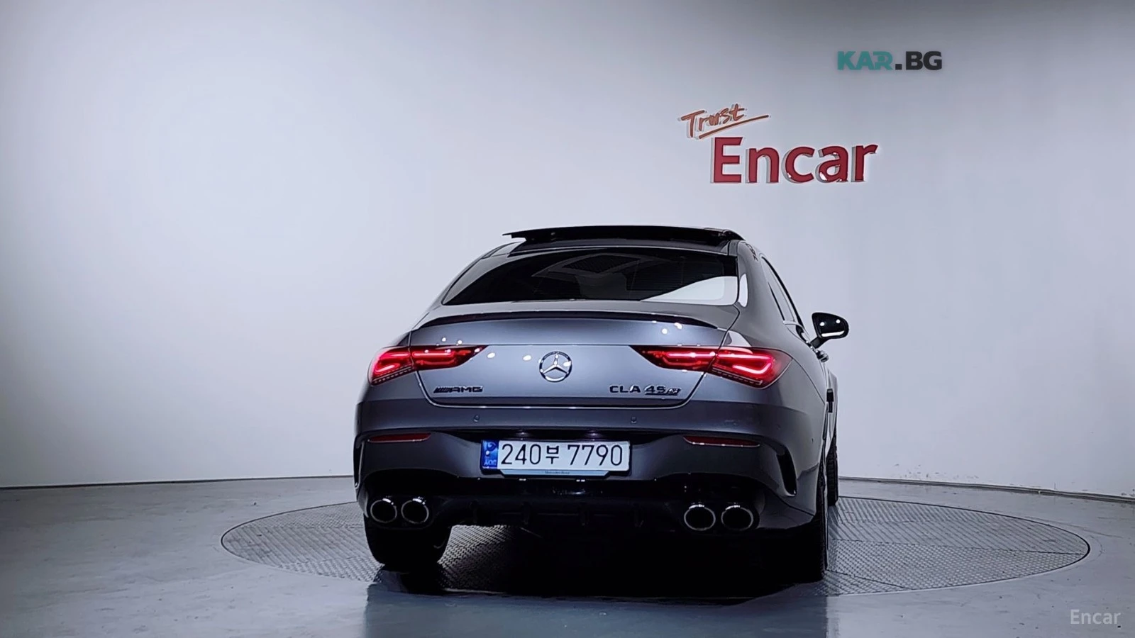 Mercedes-Benz CLA 45 S AMG* HUD* КОЖА* ПАНО* КАМЕРА, снимка 4 - Автомобили и джипове - 55212538