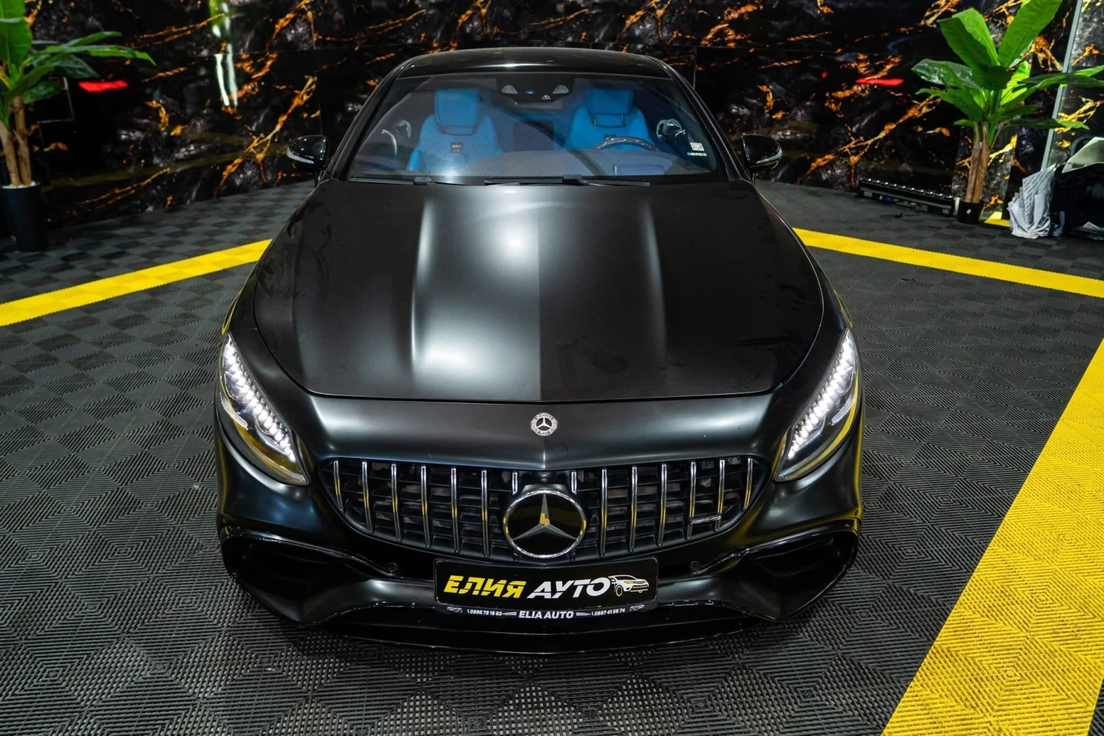 Mercedes-Benz S 500 COUPE FULL BRABUS PACK LED ПАНО BURM ЛИЗИНГ 100%, снимка 3 - Автомобили и джипове - 55852766