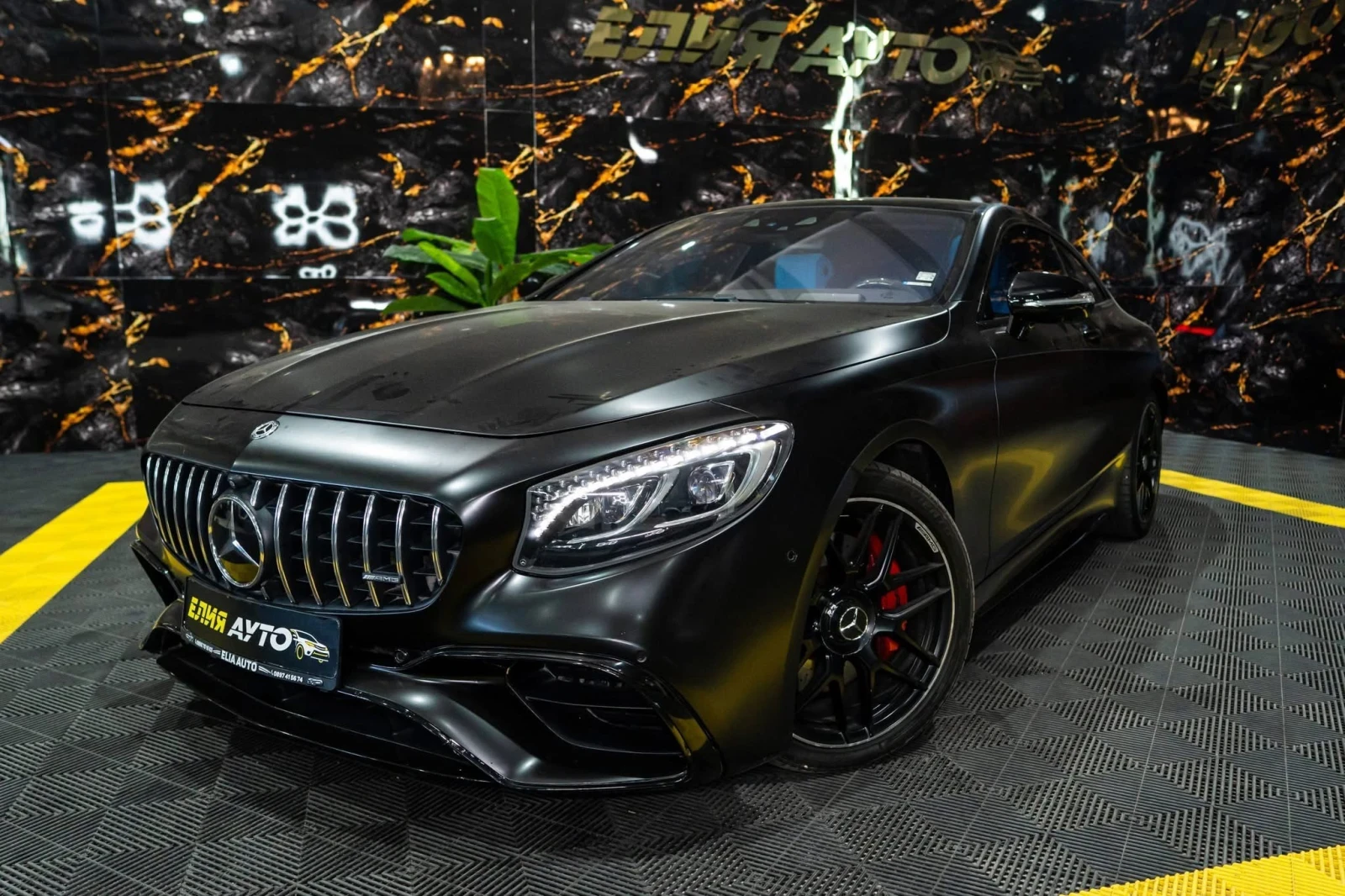 Mercedes-Benz S 500 COUPE FULL BRABUS PACK LED ПАНО BURM ЛИЗИНГ 100%