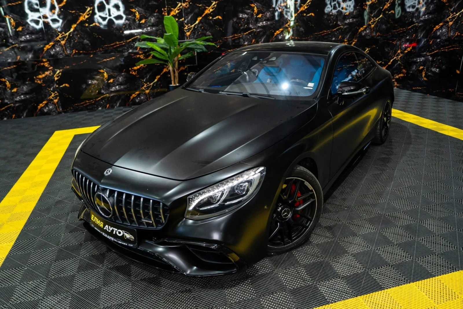 Mercedes-Benz S 500 COUPE FULL BRABUS PACK LED ПАНО BURM ЛИЗИНГ 100%, снимка 2 - Автомобили и джипове - 55852766